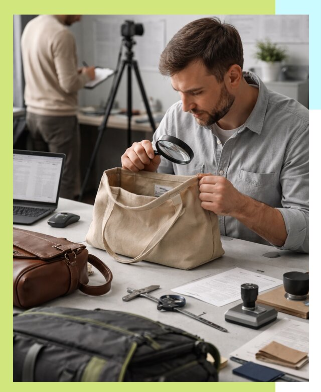 Сертификация сумок в Нефтеюганске, оформление и получение сертификатов