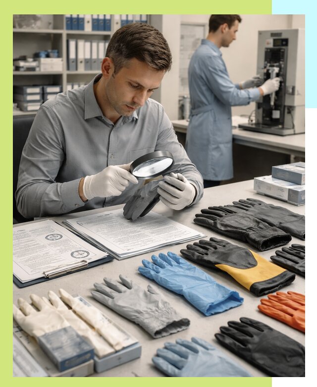 Сертификация перчаток и средств защиты продукции в Нефтеюганске