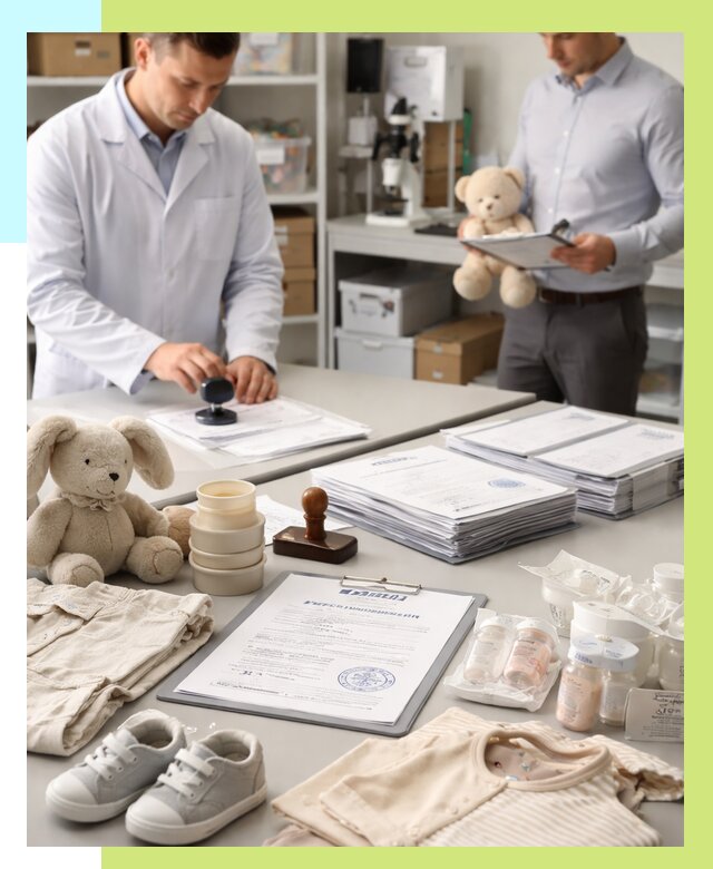 Сертификация детских товаров в Нефтеюганске от 15252 р. | Алешин-Нфт