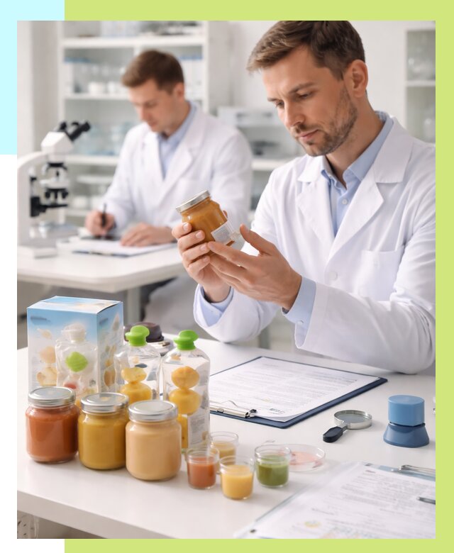 Сертификация детского питания в Нефтеюганске от 30504 р. | Алешин-Нфт