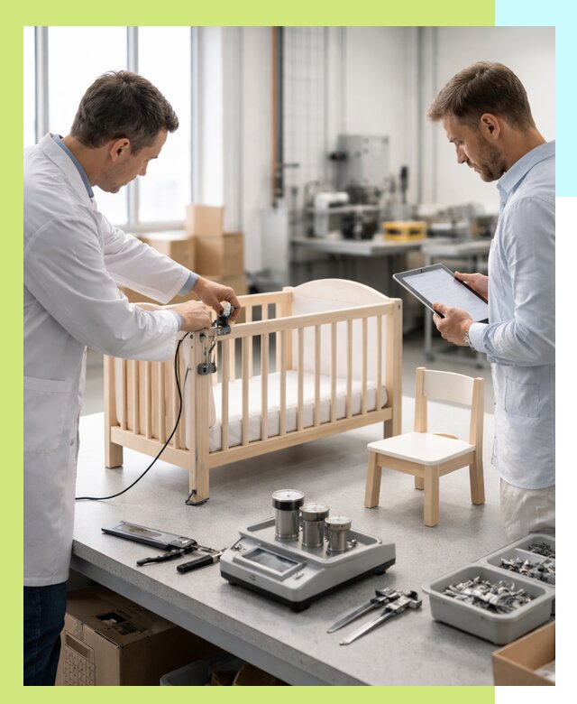 Сертификация детской мебели и проверка безопасности в Нефтеюганске