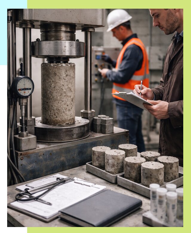 Сертификация бетона в Нефтеюганске от 30504 р. сертификат | Алешин-Нфт