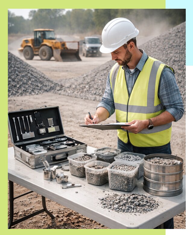 Сертификация щебня в Нефтеюганске по ГОСТу и техническим требованиям