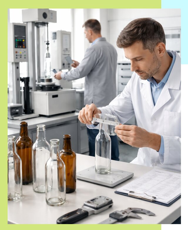 Сертификация стеклянных бутылок и сопутствующей упаковки в Нефтеюганске