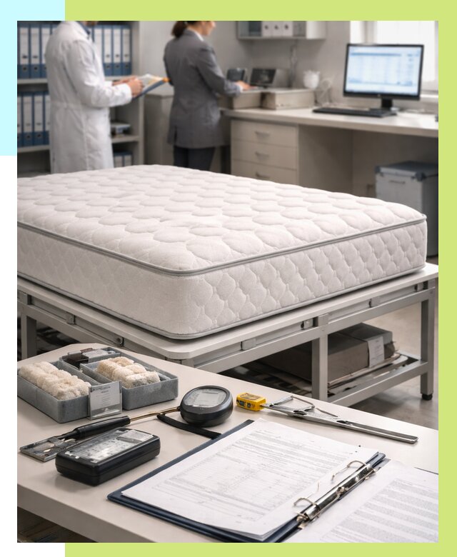 Сертификация матрасов в Нефтеюганске от 8643 р. | Алешин-Нфт