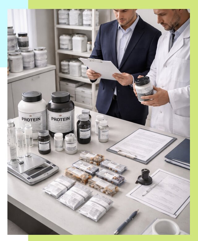 Сертификация спортивного питания в Нефтеюганске от 15252 р., Алешин-Нфт