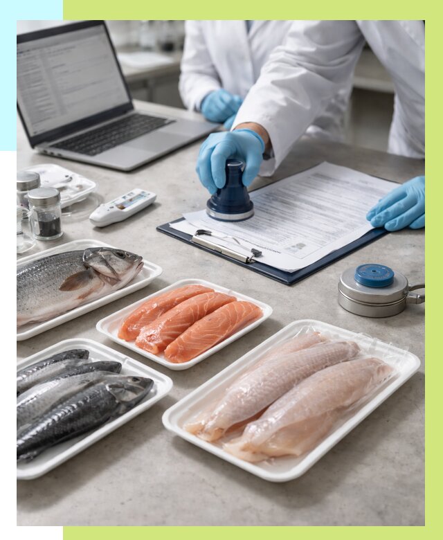 Сертификация рыбы и сертификат в Нефтеюганске от 15252 р. | Алешин-Нфт