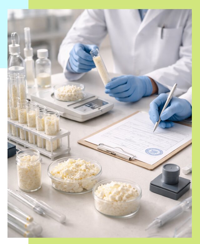 Сертификация творога в Нефтеюганске от 12202 р. под ключ | Алешин-Нфт