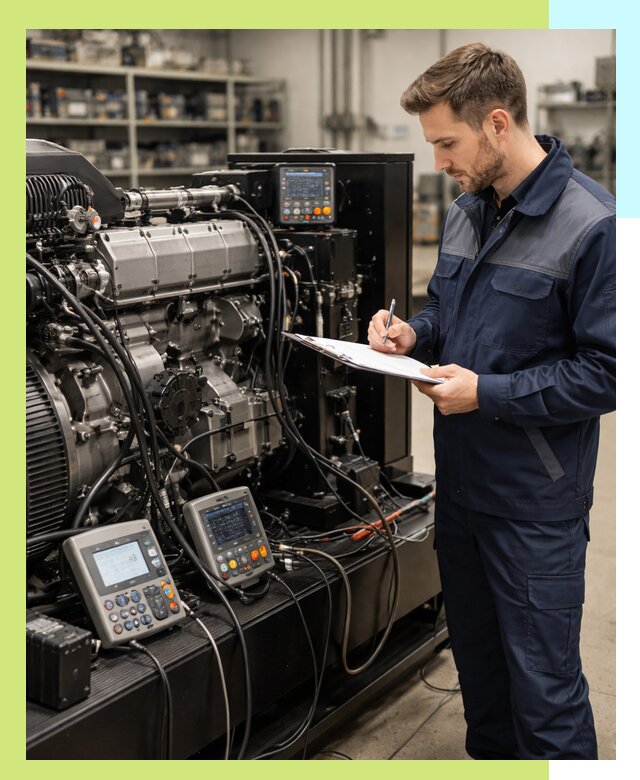Сертификация дизельных генераторов и их оборудования в Нефтеюганске