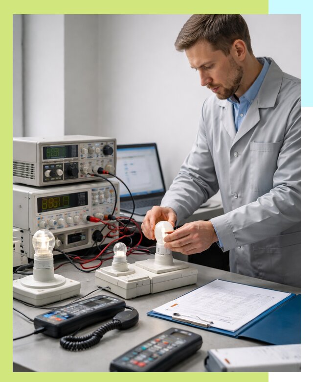 Сертификация ламп и светильников в Нефтеюганске по нормативам