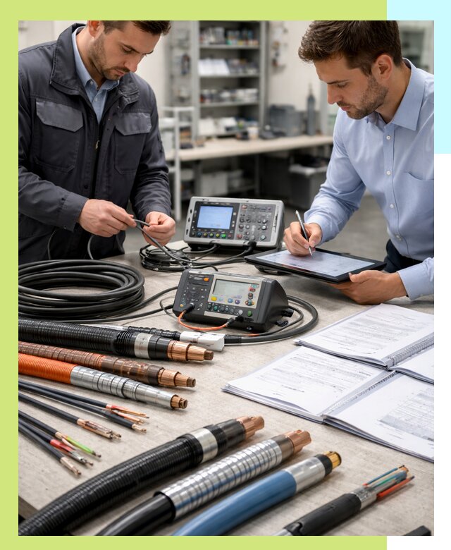 Сертификация кабеля и электропроводки в Нефтеюганске под ключ