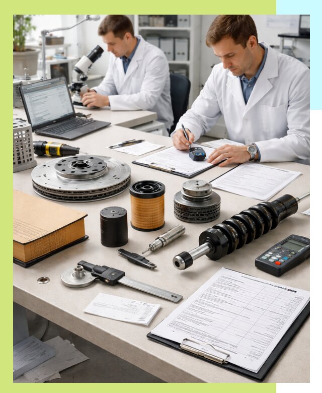 Сертификация автозапчастей и комплектующих в Нефтеюганске по ГОСТ