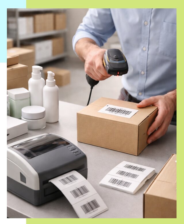 Штрихкодирование продукции в Нефтеюганске от 4576 р. | Алешин-Нфт