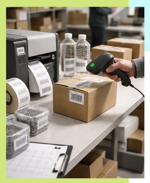 Штрихкодирование продукции и маркировка для продажи в Нефтеюганске