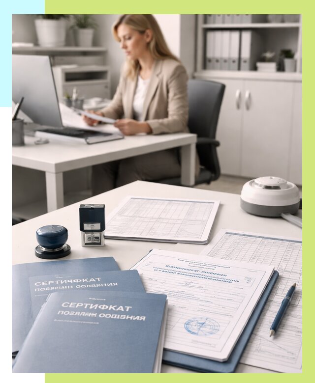 Сертификаты пожарной безопасности в Нефтеюганске от 15252 р. | Алешин-Нфт