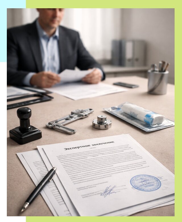 Экспертное заключение на продукцию в Нефтеюганске от 8643 р. | Алешин-Нфт