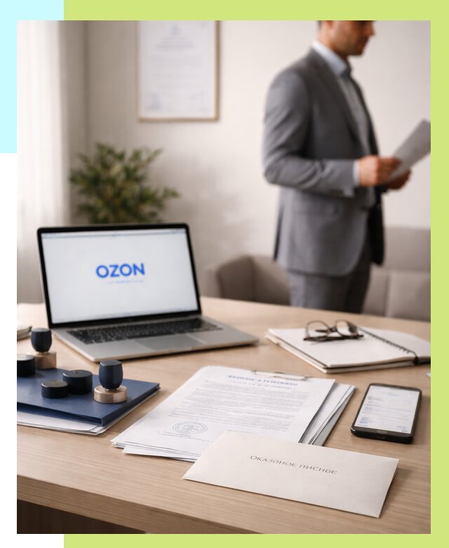 Отказное письмо для Ozon в Нефтеюганске от 3559 р. | Алешин-Нфт