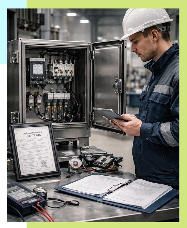 Сертификат взрывозащиты в Нефтеюганске от 45756 р. | Алешин-Нфт