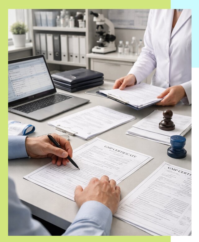 Оформление сертификата GMP в Нефтеюганске для фармпроизводства