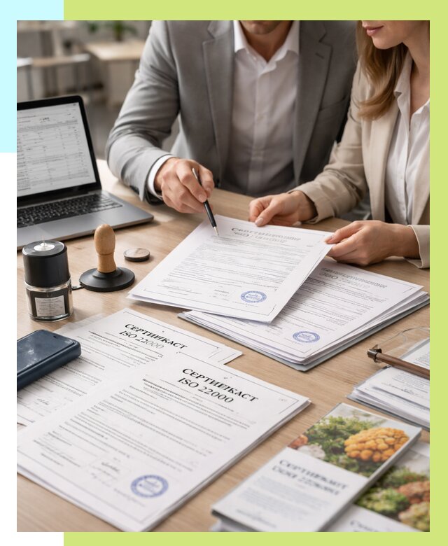 Сертификат ISO 22000 в Нефтеюганске от 40672 р. под ключ | Алешин-Нфт